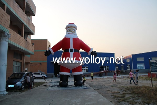 Huge Inflatable Santa Claus For Christmas Decoration