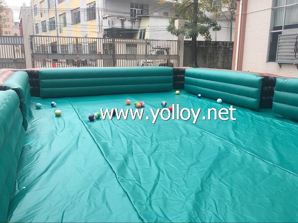 Inflatable snookball poolball