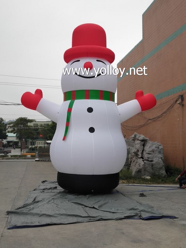 New Customized Inflatable Snowman outdoor holiday decorations