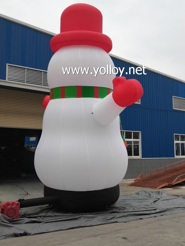 New Customized Inflatable Snowman outdoor holiday decorations