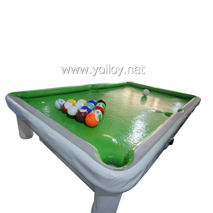 Billiard Pool Table Inflatable Snooker Table