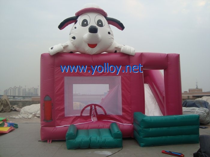 Firedog belly Dalmatians inflatable jumping castle