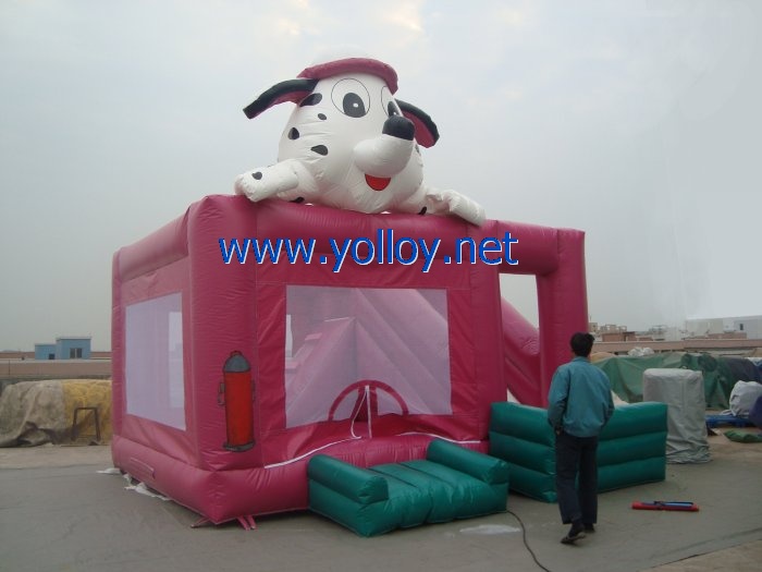 Firedog belly Dalmatians inflatable jumping castle