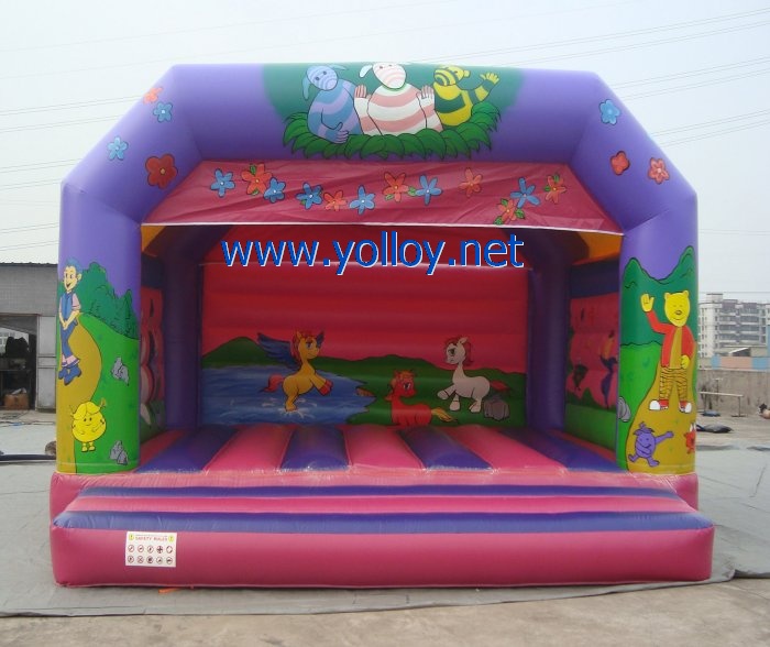 Party bouncers inflatable kids castles space walk