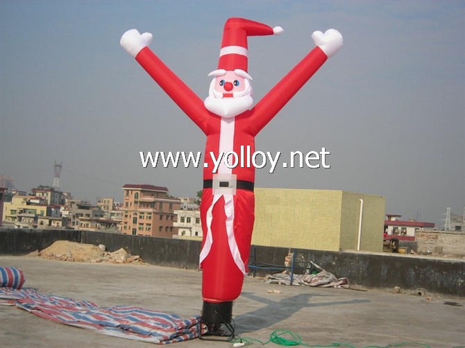 santa clause air sky dancer for Christmas