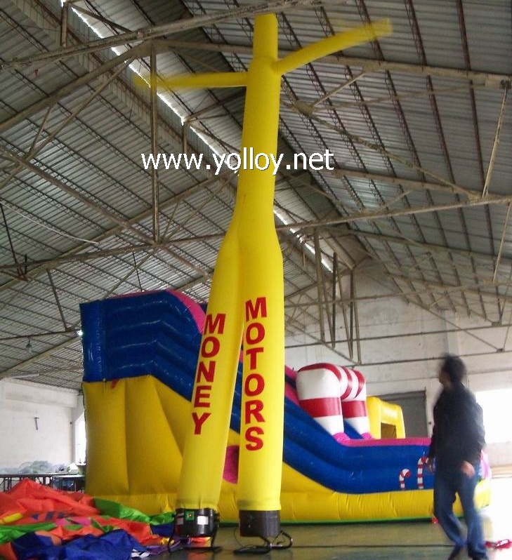 Advertising inflatable air dancer
