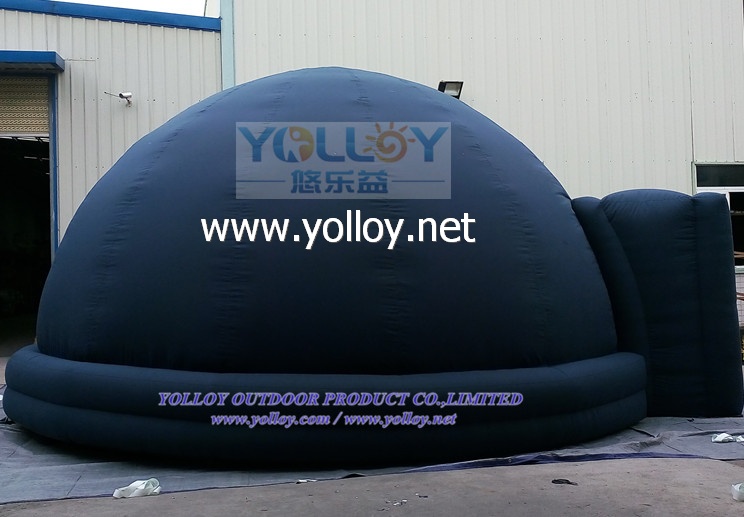 Inflatable 360 movie projection dome tent