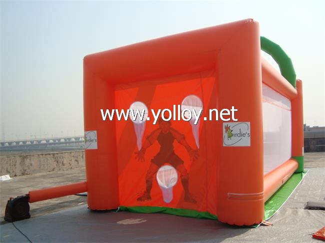 inflatable football shootout game