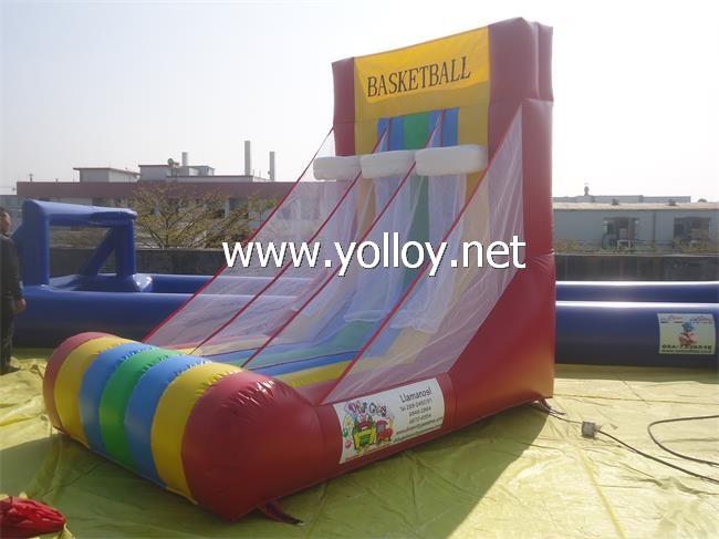 inflatable ball trampoline basketball bungee jump