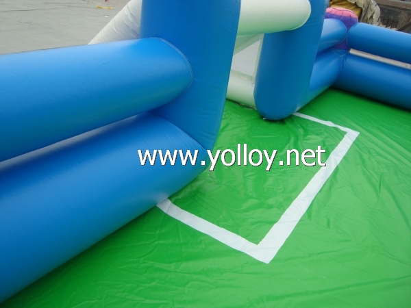 inflatable football field bandage game