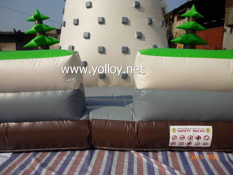 inflatable climbing mountain game indoor rock