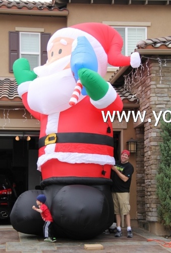 inflatable santa claus Giant outdoor Decoration