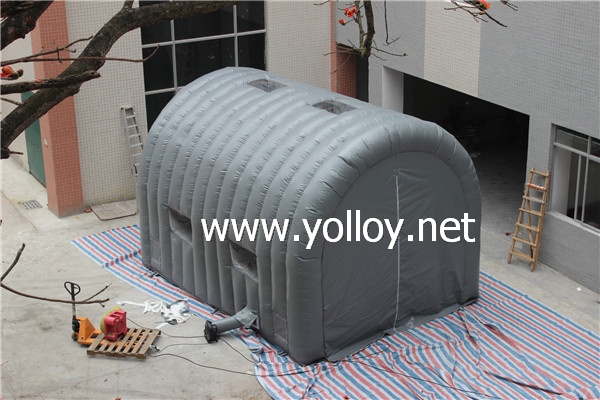 inflatable auto repair shelter