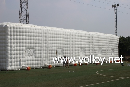Big event tent in Cube shape