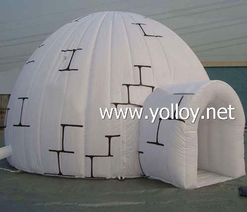inflatable igloo dome for outdoor event