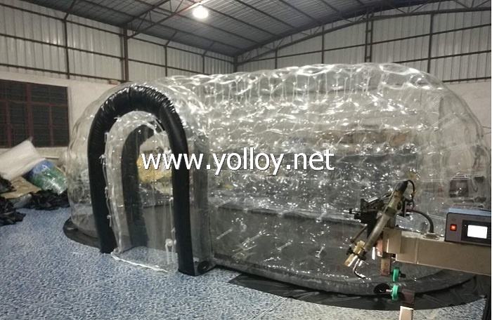 inflatable clear pod dome