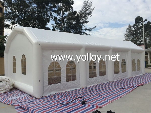 Huge inflatable party tent