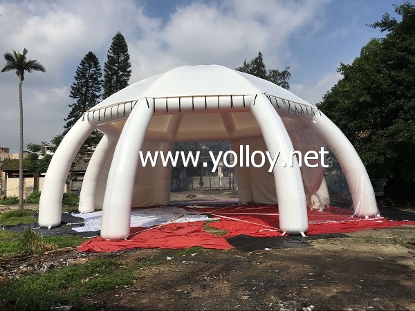 17m diameter spider dome tent