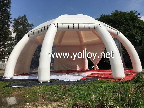 17m diameter spider dome tent