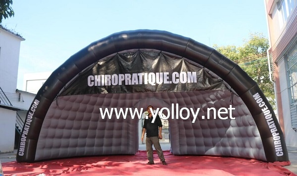 Outdoor Inflatable Advertising Half Dome Tent
