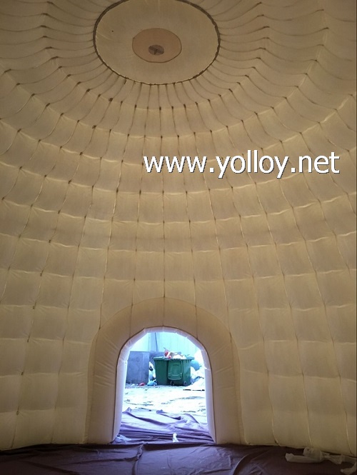 10m inflatable igloo party tent