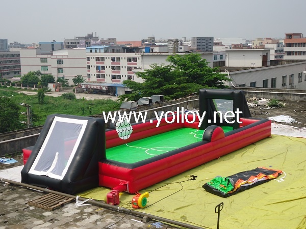 Inflatable Human Football Field for outdoor and indoor