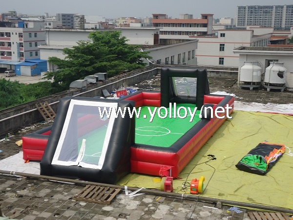Inflatable Human Football Field for outdoor and indoor