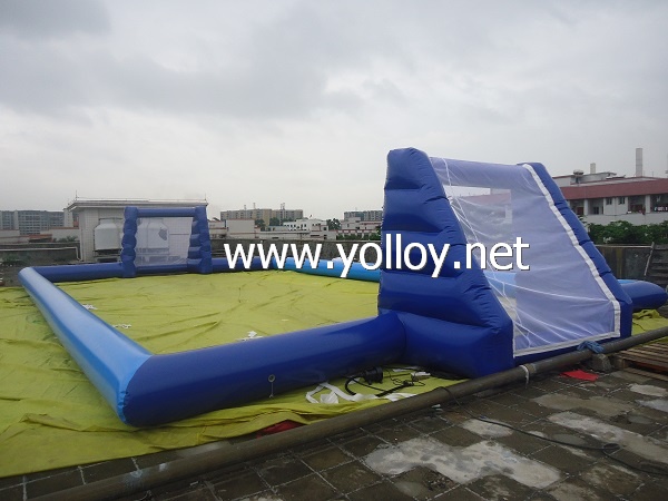 Airtight inflatable football/soccer playground