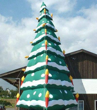 High Xmas inflatable tree