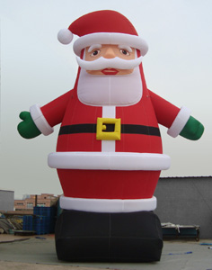 Santa clause inflatable