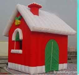 Xmas inflatable cabin