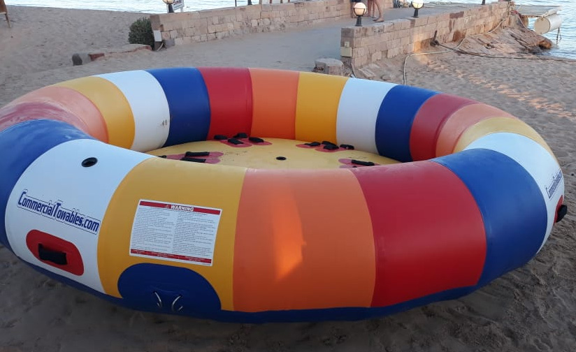 inflatable rotating towable
