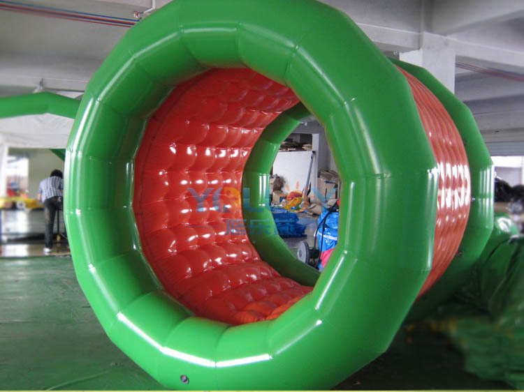 inflatable water walking roller