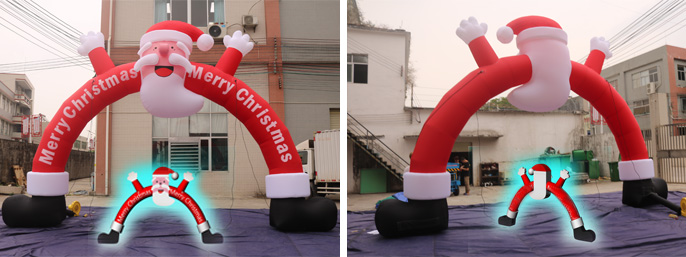 inflatable arch for christmas decoration