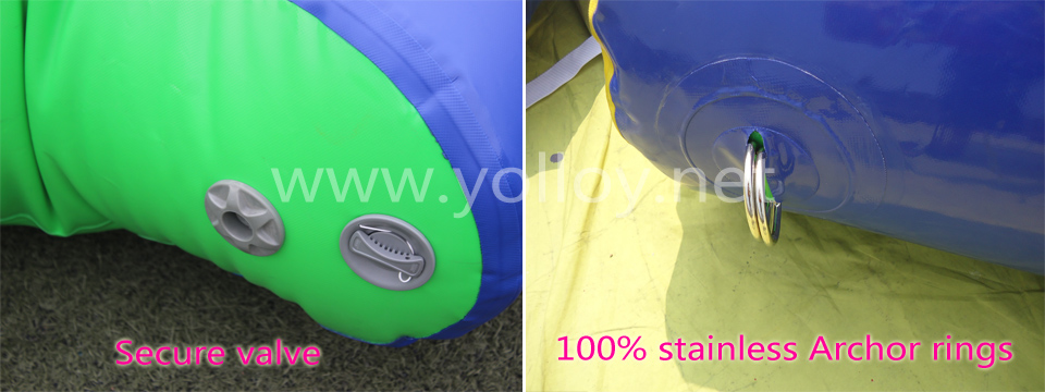 safety valve of inflatable floating pack