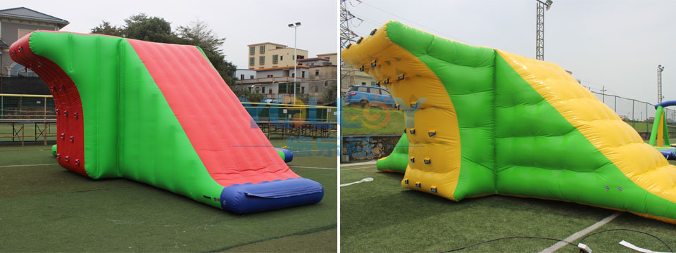 inflatable action tower in different color