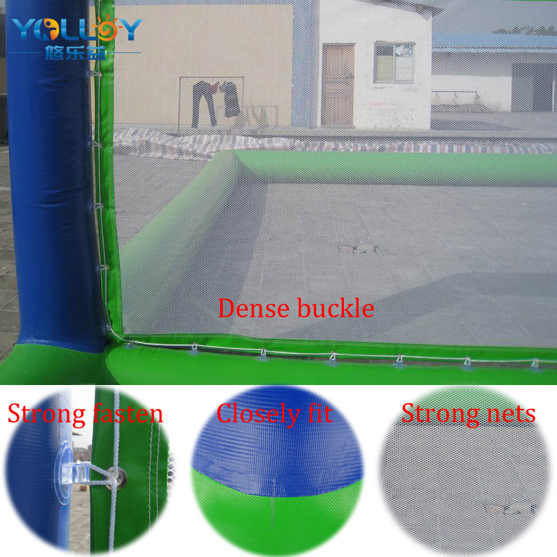 details of water volleyball court