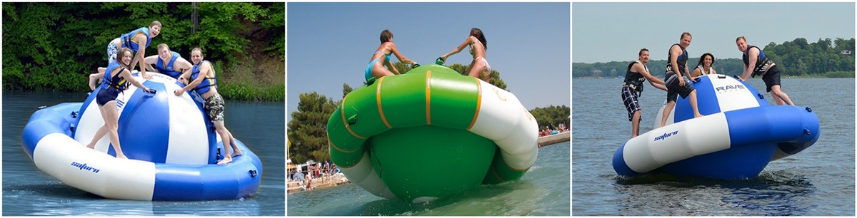 inflatable water Satum rocker