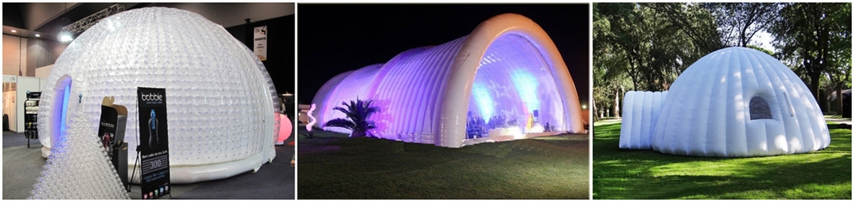 portable inflatable event tent