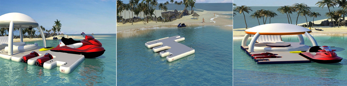 Inflatable Dock Float