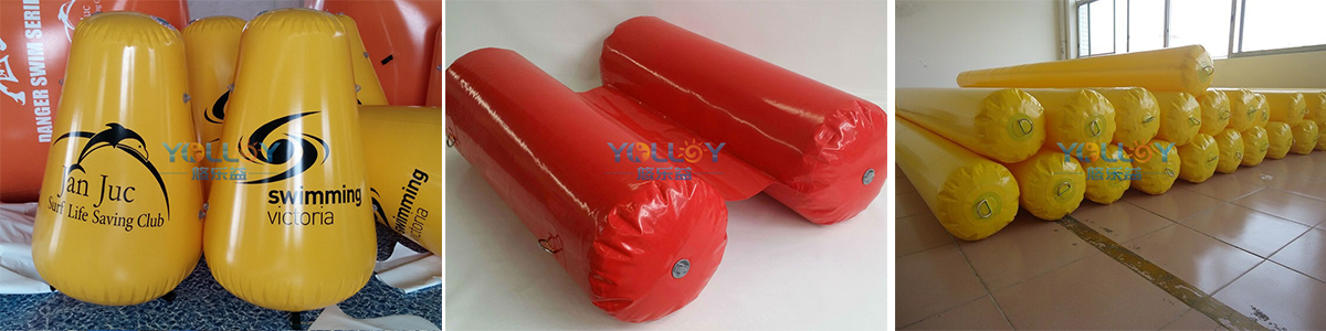 More related styles of inflatable water buoy