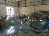 Size: 1.8m diameter or can be customized
Material: Clear PVC
Weight about: 12kgs