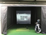Inflatable Golf Simulator Building