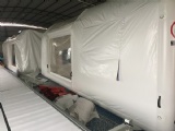 Upgrade inflatable painting room