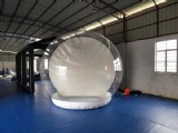 Size:3.6m diameter
Material:PVC tarps + Clear PVC 
Weight about :32kgs
Packing size:70x45x45cm