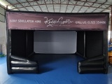 Customized Inflatable Golf Simulator Room