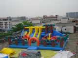 New design Inflatable Forest Amusement Park for kids