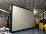 Size: 6mLx4mW for the movie screen
Material: PVC tarps+projection cloth
Color: As picture shown or customized
Structure: Made in air-tight structure