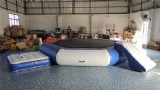 Inflatable Bungee Jumping Floating Trampoline