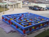 Cheap commercial inflatable labyrinth game